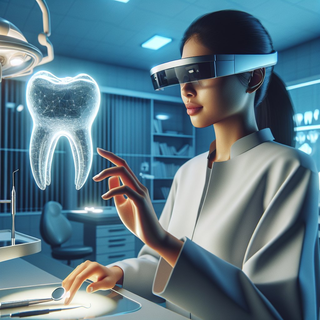 The role of augmented reality in dental education and training.