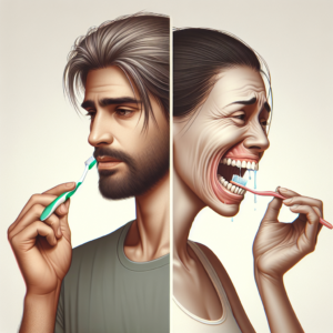 The impact of mental health on oral hygiene habits.